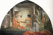 Fra Filippo Lippi The Birth and Infancy of St Stephen Spain oil painting artist